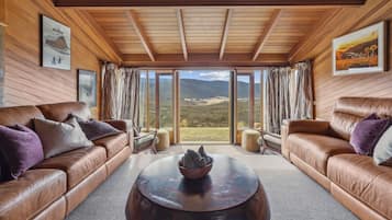 Télévision, cheminée