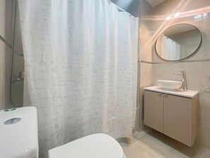 Leilighet, 1 soverom, tilgjengelighetstilpasset, røyk | Bad