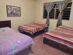 1 habitación y ropa de cama