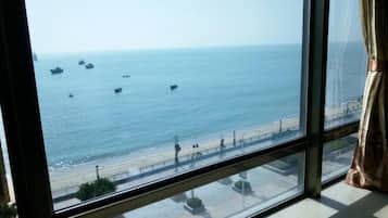 Blick von der Unterkunft