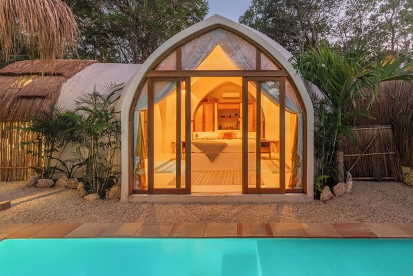 Pool - Villa Sanah 2 con alberca privada ubicada en Tulum (Tulum)