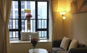 Living area - Xizhengjia Apartment (Guangzhou Pazhou Exhibition Wanshengwei Subway Station Branch) (Guangzhou)