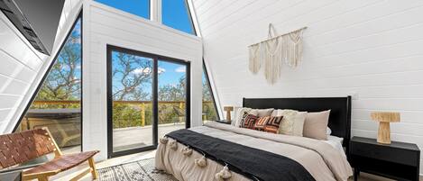 Casa na árvore | 1 quarto, Wi-Fi de cortesia, roupa de cama