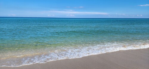 Beach #1 - Only a few steps to the beach with pool