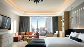 Hypo-allergenic bedding available, minibar, in-room safe, desk