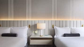 Ropa de cama hipoalergénica y minibar