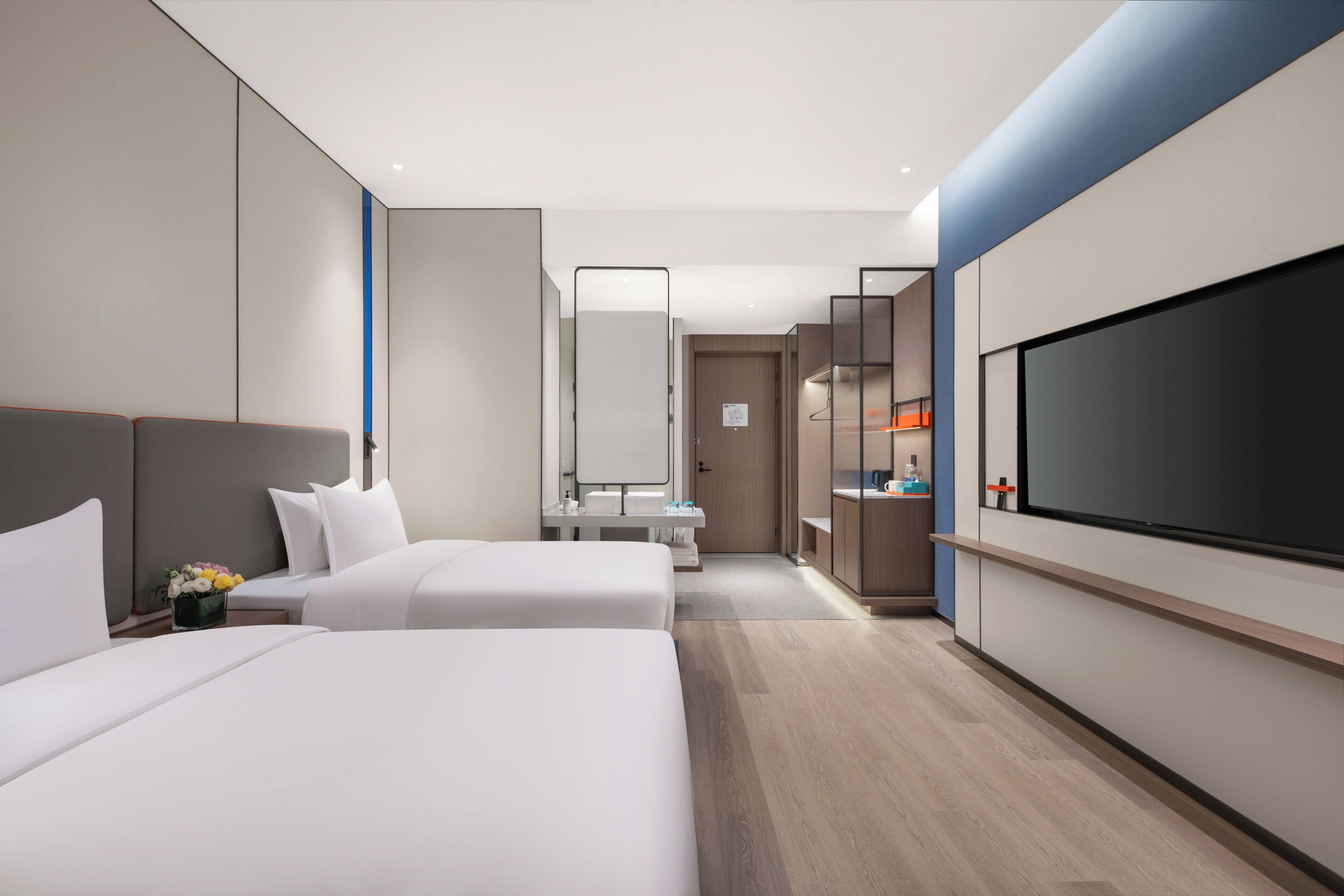 Down duvets, blackout curtains, soundproofing, free WiFi