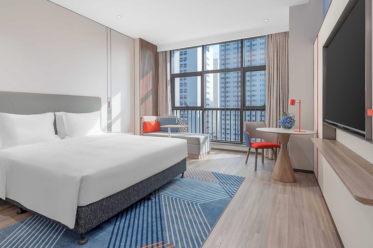 1 King Standard | 1 bedroom, down comforters, desk, blackout drapes