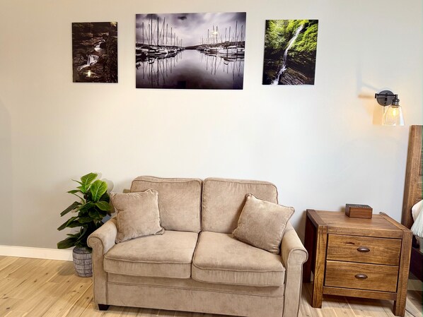 Luxury-Studiosuite, Stadtblick