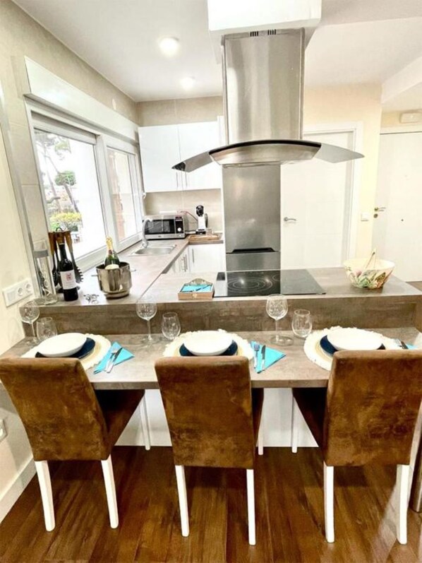 Private kitchen - Arena Castelldefels - Apartamento de 2 Habitaciones II (Castelldefels)