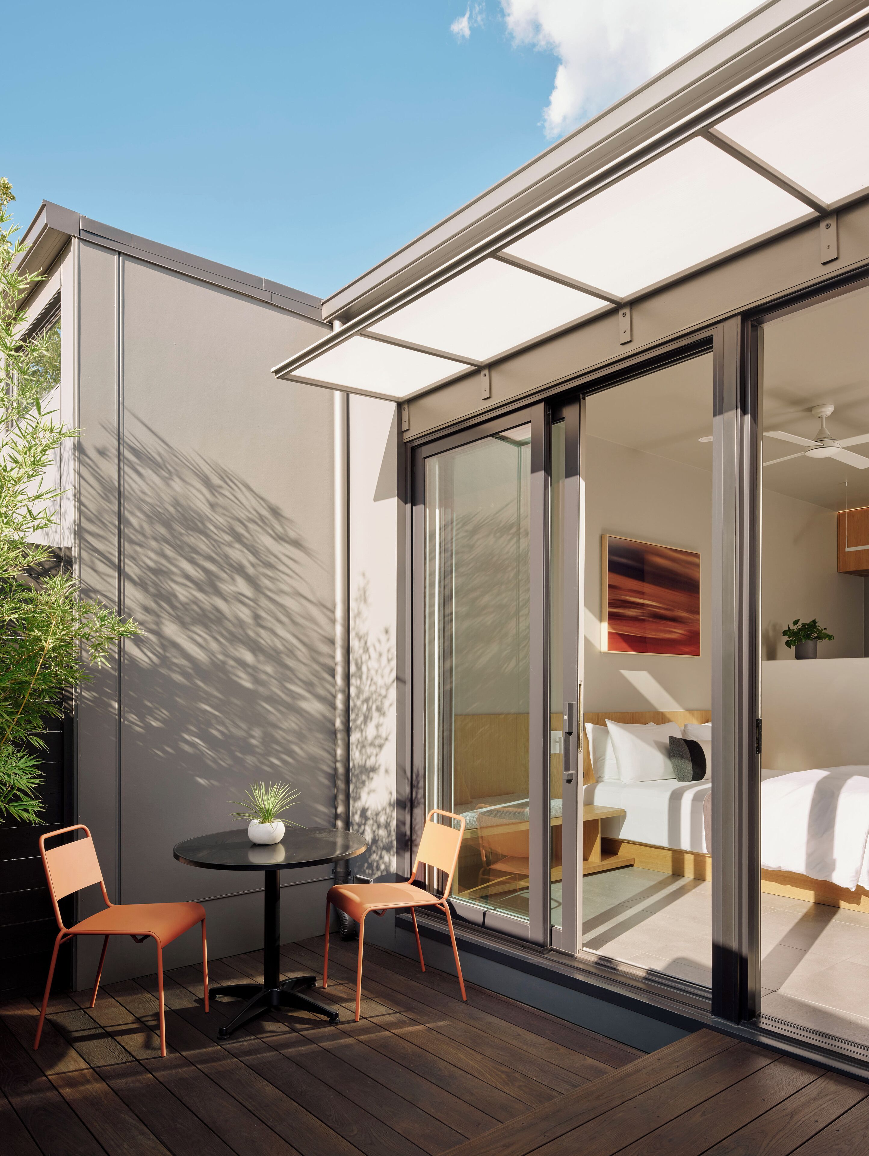 럭셔리 스튜디오 스위트, 킹사이즈침대 1개, 라나이 | 라나이