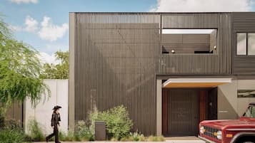 Façade de l’hébergement