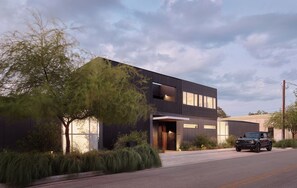 Front of property - evening/night