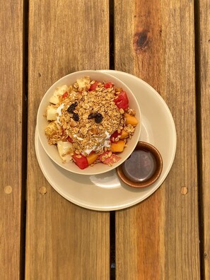 Déjeuner complet servi tous les jours en supplément