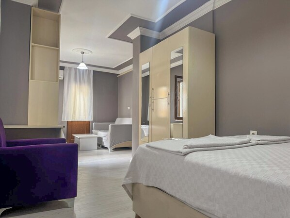 Basic Studio | Free WiFi, bed sheets - Kalmuk Suite Hotel (Trabzon)