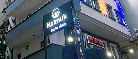 Majoituspaikan julkisivu