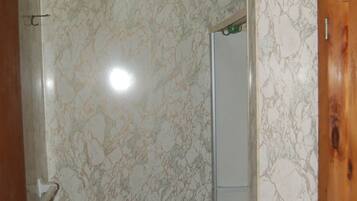 Soap, shampoo, toilet paper