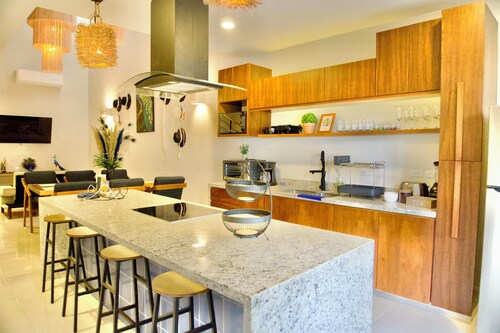 Casa Pavo Real Fully air-conditioned 2-bedroom house 350MB/S with cozy pool