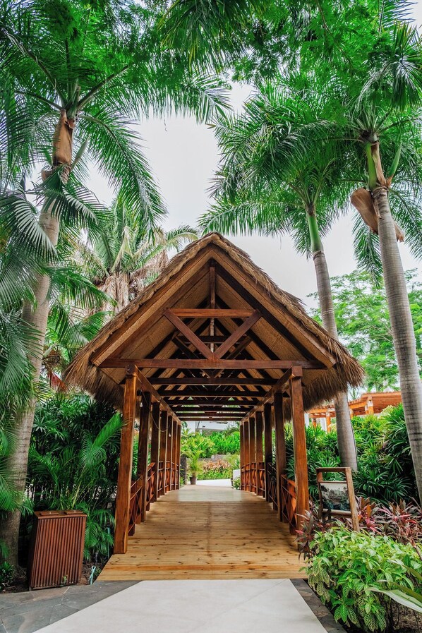 Enceinte de l’hébergement