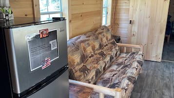 Fireplace, stereo