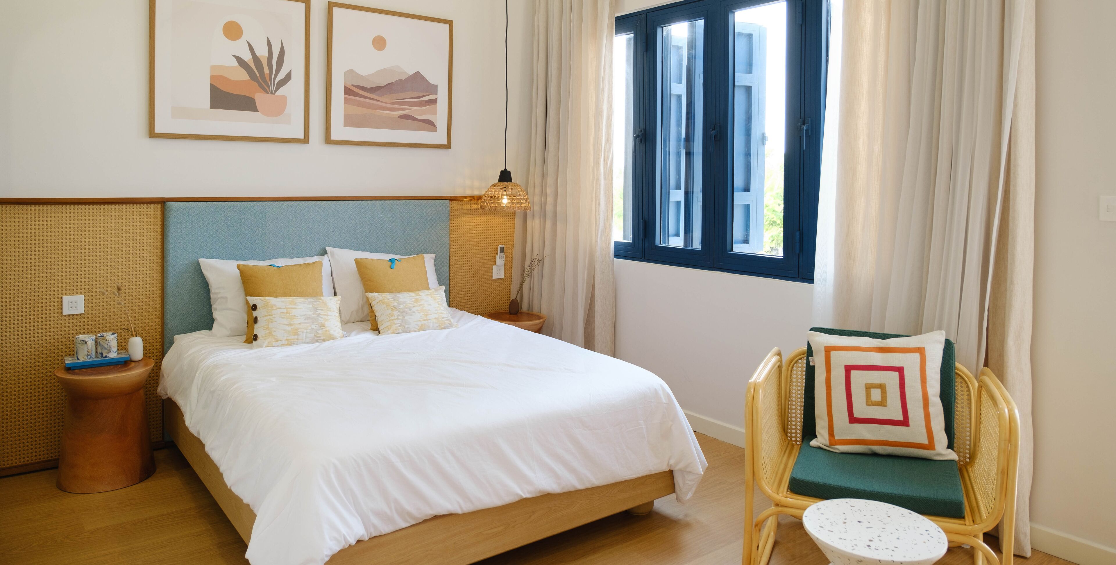 5 間睡房、遮光窗簾/窗簾、熨斗/熨衫板、免費 Wi-Fi