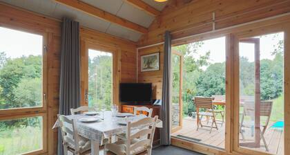 Chalet "Ty Koad" avec terrasse et jardin partagés