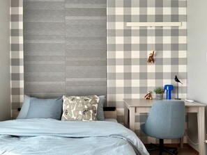 3 quartos, escrivaninha, Wi-Fi de cortesia, roupa de cama