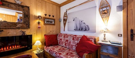 TV, DVD player, stereo