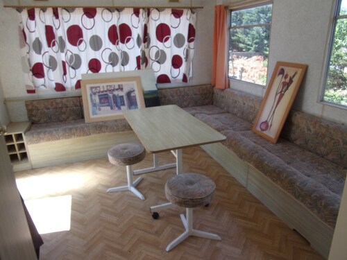 Mobile Home 'Sci Du Sancillon' with Mountain View, Private Terrace and Shared Garden