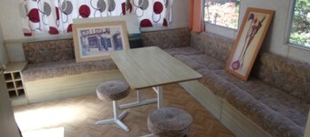 Mobile Home 'Sci Du Sancillon' with Mountain View, Private Terrace and Shared Garden