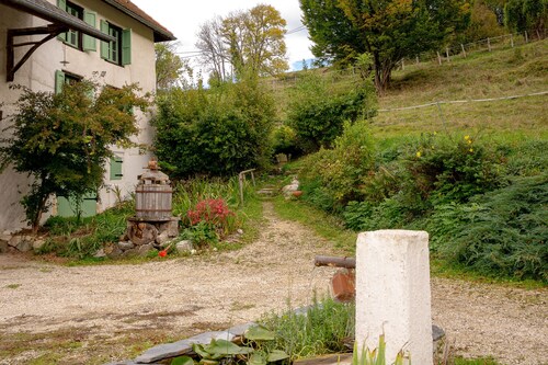 Holiday Home 'Le Palefroi De Merlas' with Mountain View and Private Garden