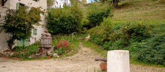Holiday Home 'Le Palefroi De Merlas' with Mountain View and Private Garden