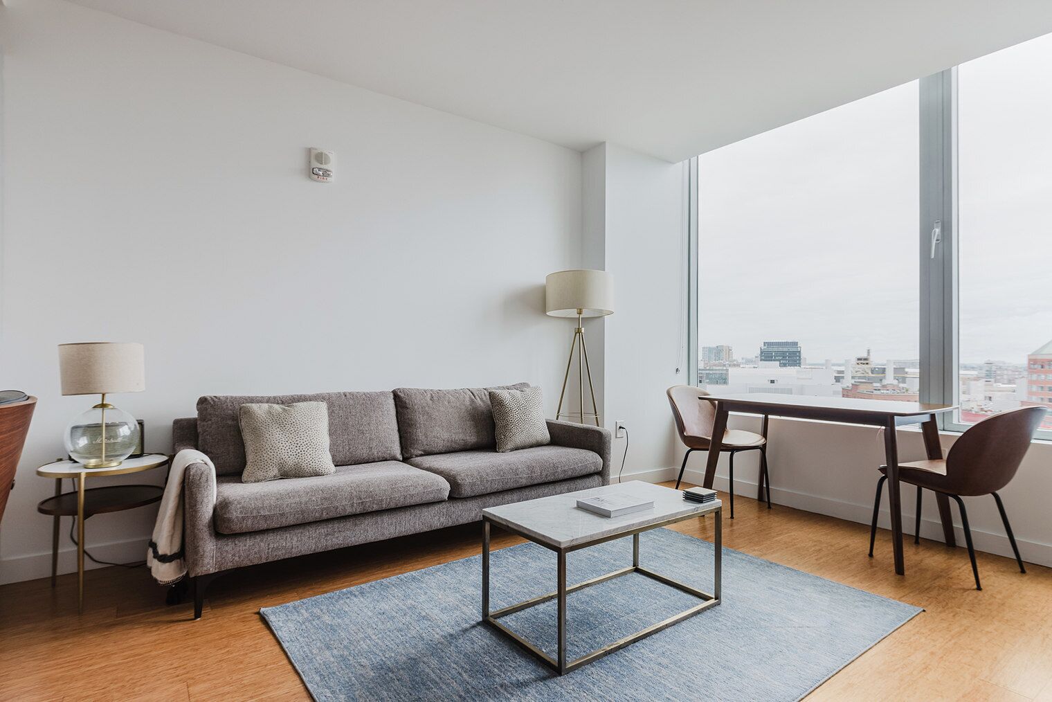 Tasteful FiDi 1BR w/ Parking, W/D, Security, Gym & A/C, by Blueground