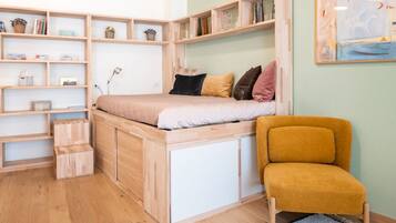 1 Schlafzimmer, Schreibtisch, WLAN, Bettwäsche