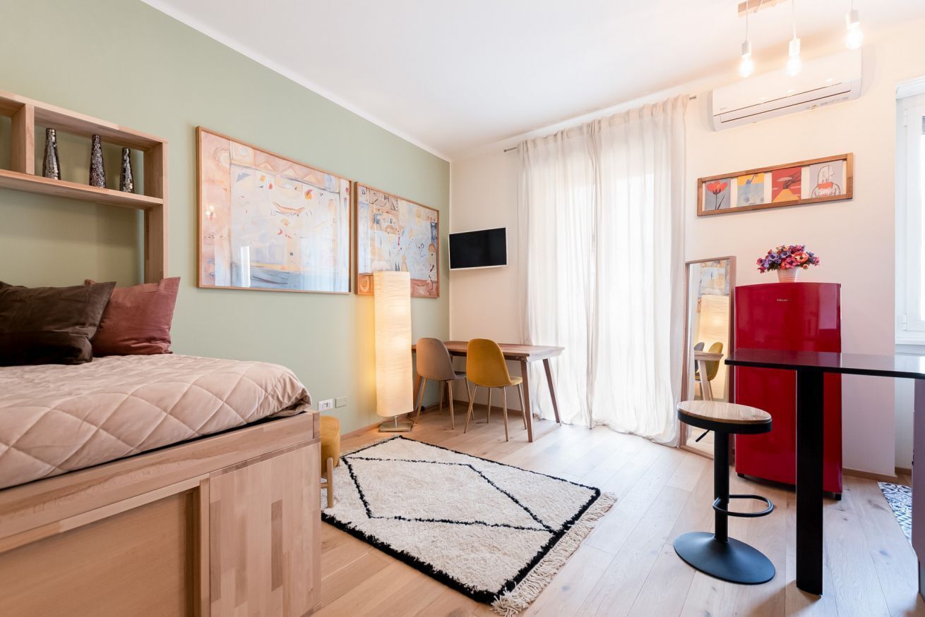 1 Schlafzimmer, Schreibtisch, WLAN, Bettwäsche