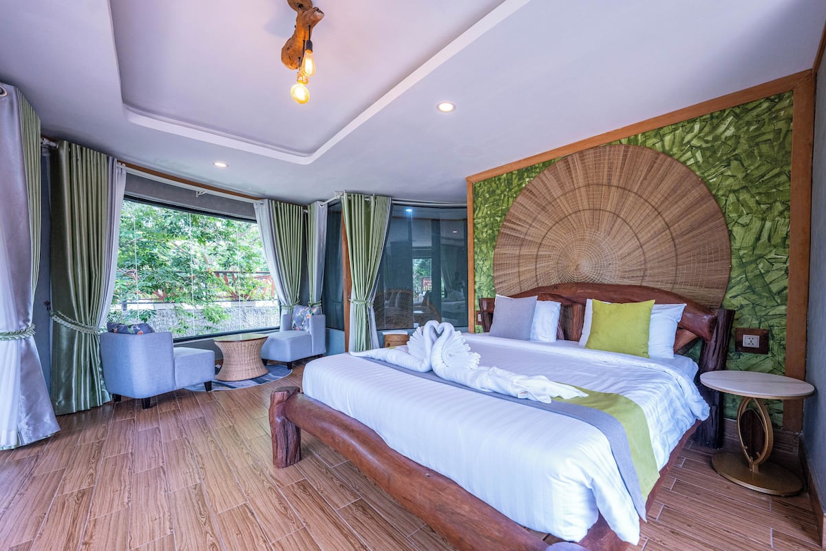 Vila Premier, pemandangan gunung | 2 kamar tidur, brankas, setrika/meja setrika, dan Wi-Fi gratis