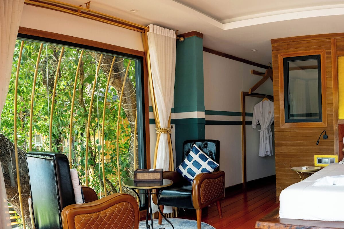 Bungalow Keluarga, pemandangan gunung | 2 kamar tidur, brankas, setrika/meja setrika, dan Wi-Fi gratis