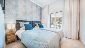 2 bedrooms, iron/ironing board, WiFi, bed sheets - Paraiso Pueblo 2 | Marbella Terrace Pools Gym (Benahavís)