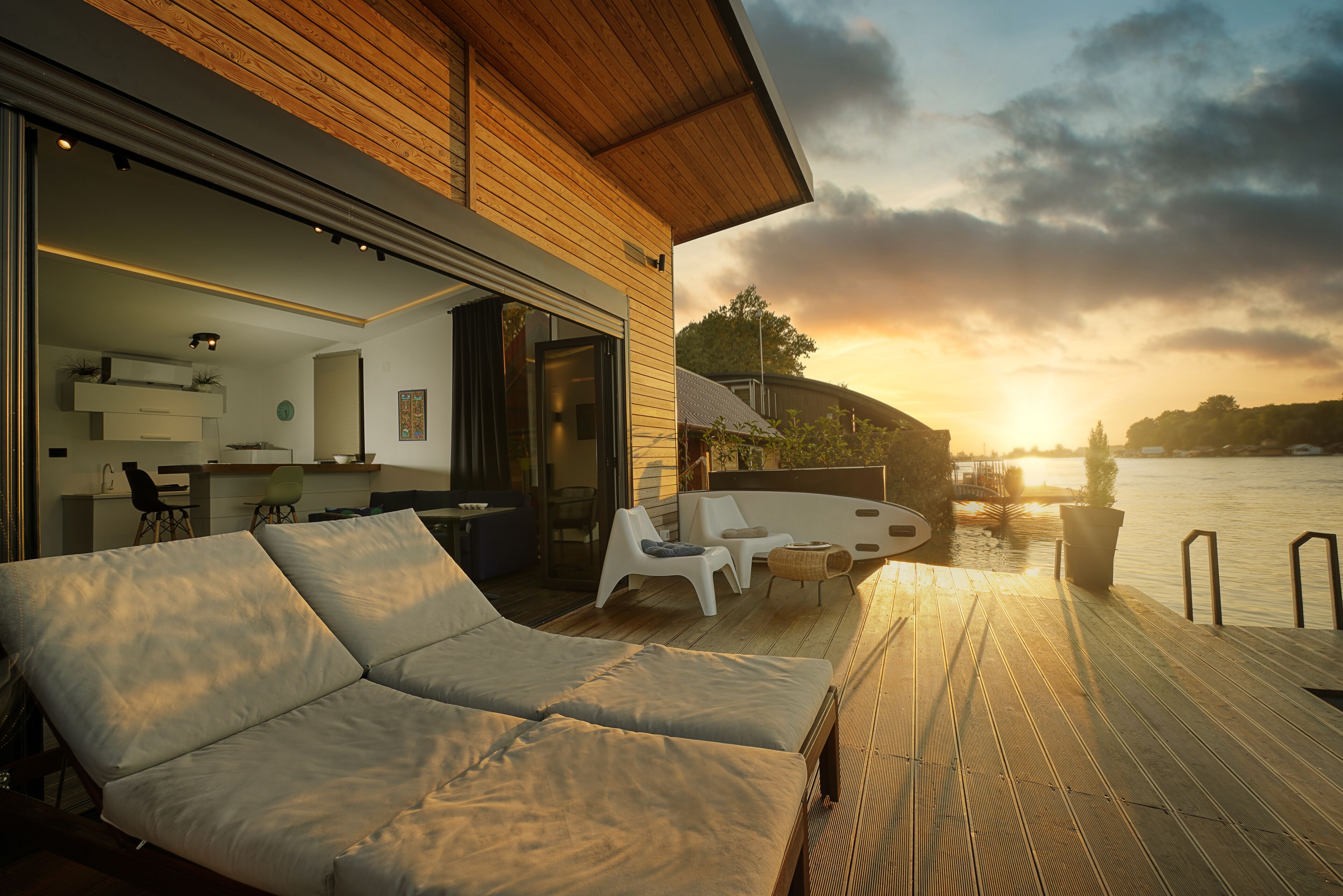 Luxury Suite, River View | Terrace/patio