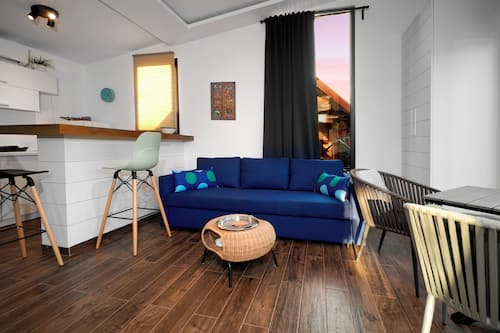 Luxury-Suite, Flussblick | Wohnbereich