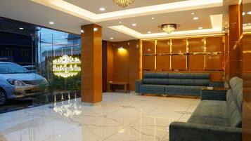 Sala de estar en el lobby