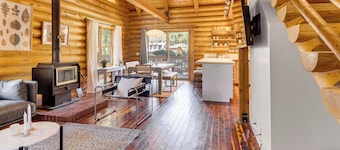 Community Pool: Modern Cabin in Pine Mountain Club