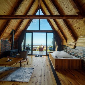 Basic Bungalow, Sea View | 1 bedroom, free WiFi - Mavera Suit Bungalov (Ardesen)