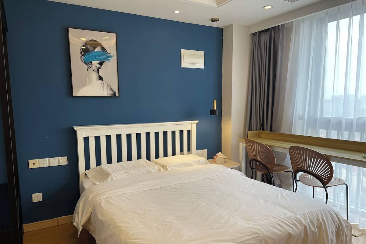 Doppia Deluxe (2109) | 1 camera, biancheria da letto ipoallergenica, ferro/asse da stiro