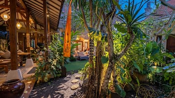 Vue sur le jardin