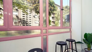 高级双人房, 阳台, 城市景观 | 客房景观