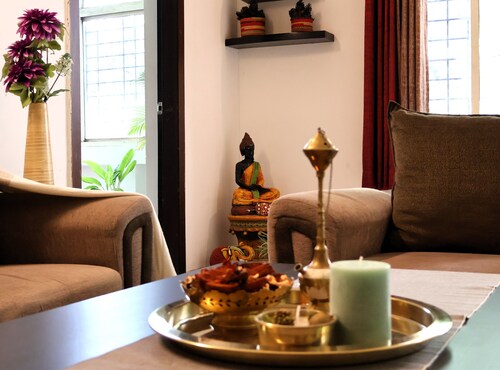 Spacious 4 Bedroom Duplex Penthouse in Central Bangalore - Fully Serviced