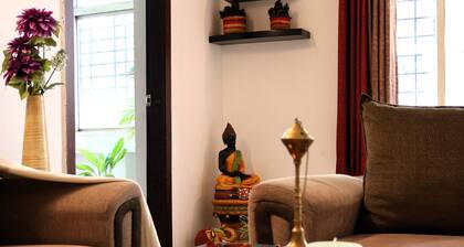 Spacious 4 Bedroom Duplex Penthouse in Central Bangalore - Fully Serviced