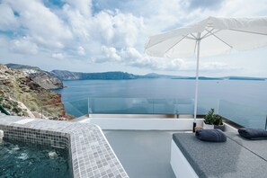 Pool - Standard Cave Villa with Outdoor Hot Tub (Thira - Santorini)