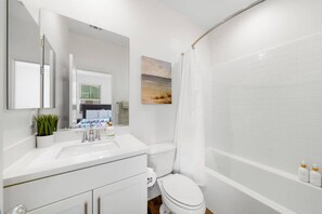 Shower, hair dryer